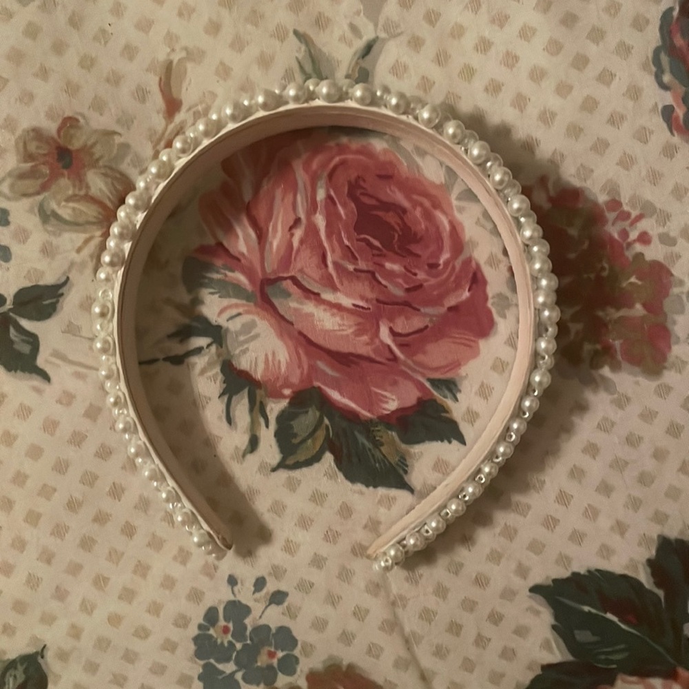 White Pearl Headband